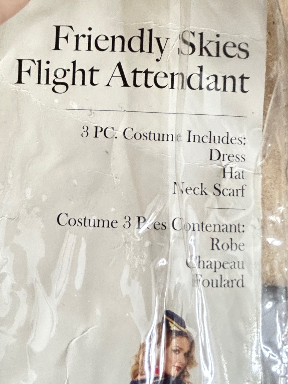 Leg Avenue Friendly Skies Flight Attendant 1X/2X Plus Halloween Costume - Picture 5 of 16